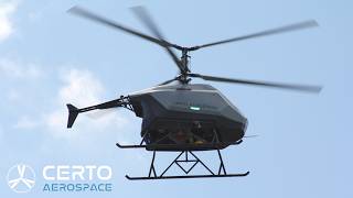 CAPSTONE UAV - Forward Speed and Payload Trials // Certo Aerospace Ltd.