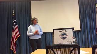 Debbie Tutt. Why I joined Toastmasters.