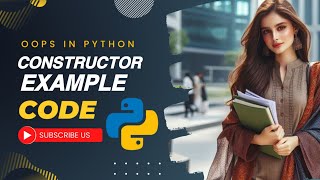 OOP in Python Constructor Example Code for Beginners #coding #constructorinpython #Oop #python