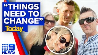 Husband of Queensland mother killed on Boxing Day breaks silence | 9 News Australia