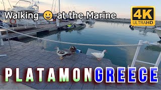 Walking Platamon Marine Greece July 2022