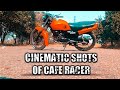 Cinematic shots of cafe racer||amj vlog||#amjvlog