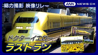 【完全版】ドクターイエロー(T4編成)ラストラン 大井車両基地を出発下り～上り東京駅まで「幸せの黄色い新幹線」たっぷりと 最後の雄姿に鉄道ファン感謝「ありがとう」【映像リレー】(2025年1月29日)