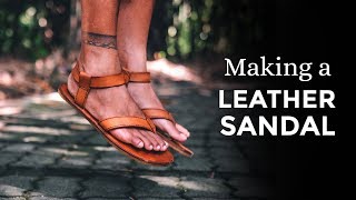 Making Leather Sandals / Teva Original Sandals inspired ⧼Week 36/52⧽