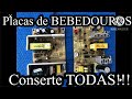 Como CONSERTAR placas de BEBEDOUROS dicas CERTEIRAS!!!