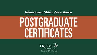 Postgraduate Certificate Programs