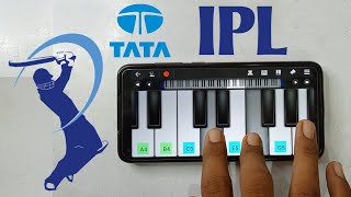 IPL Mobile Ringtone | IPL 2022 | Piano Notes | Walkband App Tutorial | IPL Piano Notes | #ipl