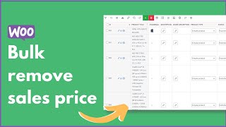 Effortlessly Bulk Remove Sale Prices on WooCommerce Products