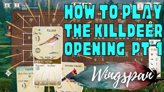 Wingspan Premier League | How to play the killdeer opening | Part 1