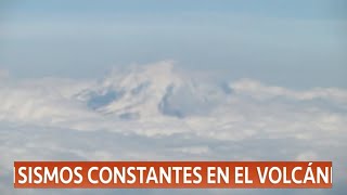 Siguen los sismos constantes en el volcán Nevado del Ruiz