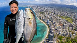 4 Days Exploring \u0026 Spearfishing Hawaii's Largest City