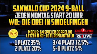 SANWALDCUP 2025 live Tisch 9 aus Sindelfingen DIe Drei powered by REELIVE