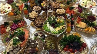 Дастурхон Безатиш \u0026 Праздничный Стол \u0026 Festive Table \u0026 Мехмон кутиш.