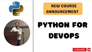 New Course Announcement | Python for DevOps | Learn Python from Basics | #abhishekveeramalla