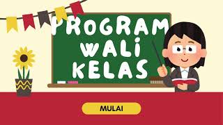 Contoh  Program wali kelas