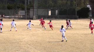 2013年3月9日（日）比奈知招待　名張ＦＣテコス（Ｕ－９）　練習試合　1試合目