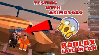 The Creator Of Jailbreak Gave Me 100000 Not Clickbait - meeting playing with creator of roblox jailbreak asimo3089