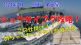 Vol.20  ショウサイフグ攻略！【この仕掛けめちゃくちゃアタリが分かる！