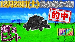 2023.1223・複勝企画【鉄板超えて鋼】#54 すみません攻めてます