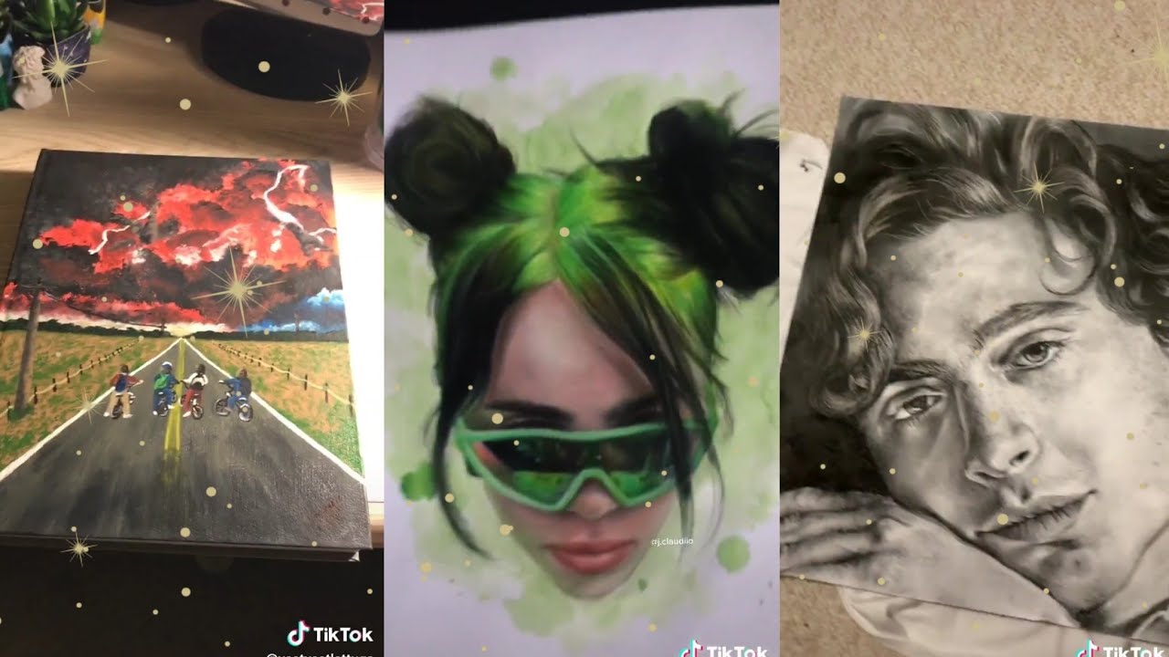 Art Compilation Tiktok Youtube