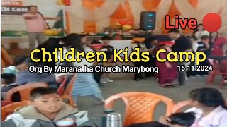 Live Children Kids Camp Org by Maranatha Church 16/11/2024 | UmangAalayThapa