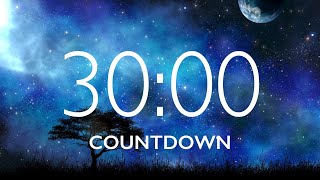 30 Minute Timer with Relaxing Music and Alarm 🎵⏰