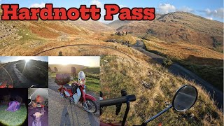 Hardnott Pass on the Honda Super Cub + Camping-Fail (STORM)