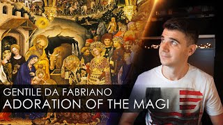 Adoration of the Magi: the iconic Christmas scene by Gentile da Fabriano