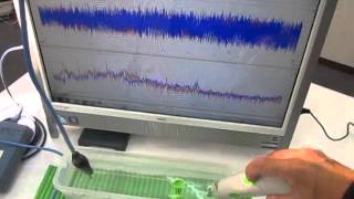 オリジナル超音波実験：表面弾性波の観察　Ultrasonic experiment