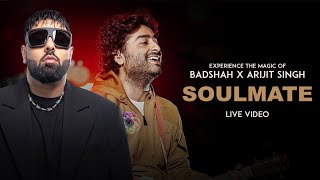 Badsha X Arijit Singh - Soulmate (Live video) | Ek THE RAJA