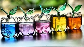 How to Make Plastic Bottle Apple - Best out of waste