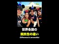 【4カ国】世界各国の国民性の違い~ディズニーランド編~ shorts