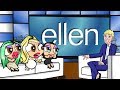 The PLASTIC PUFF GIRLS on ELLEN (CARTOON)