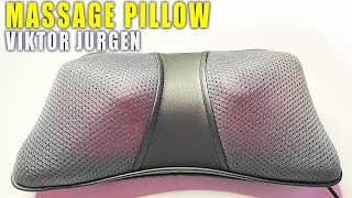 Viktor Jurgen Massage Pillow Review