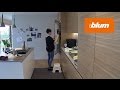 SERVO-DRIVE flex  in the daily kitchen work | Blum