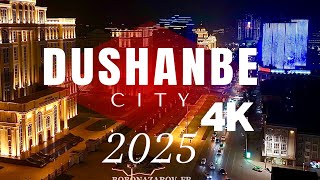 ДУШАНБЕ 4K 2025 Ночной Душанбе 2025