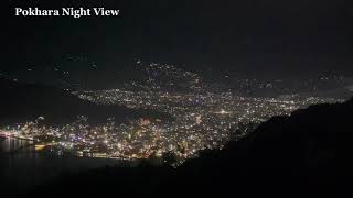 pokhara night view lakeside