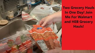 Friday: Daily Meals, Walmart Grocery Delivery, HEB Grocery Haul,