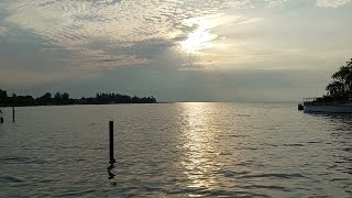 Balatonfüred, reggeli séta. 2024.08.18. Full HD-video