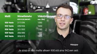 TRAKTORIESITTELYT - FENDT 900 ja 1000 VARIO (tekstityksellä)