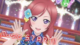 スクスタ / SIFAS MV - Music S.T.A.R.T!! (Game ver.) μ's 9人(オールスターズプロローグ衣装)