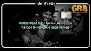 Bada pachtaoge karaoke song arijit Singh,karaoke song bada pachtaoge