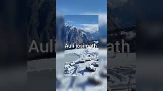 Auli ropeway  josimath  uttarakhand snowfall 🌨️#Shorts # #videos #vlog #vtuber #vilog