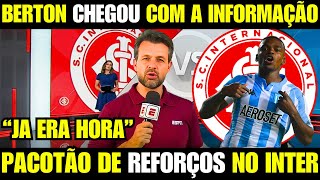 SÁBADÃO AGITADO! GUSTAVO BERTON SOLTOU A NOTICIA DO INTERNACIONAL! ELES VÃO C....