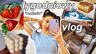 TYGODNIOWY VLOG *realistic days in my life*