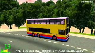 mm2 98A City 上斜 (25/60) CTB Leyland Olympian 10.4m 211 FS8110  將軍澳 利蘭