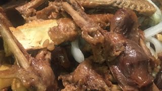 Duck Wing Stew in Chinese Clay Pot 鴨翼炆冬菇煲