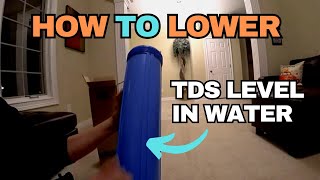 Big Blue Whole House Water Filter Housing (How to Lower TDS Level In Water)