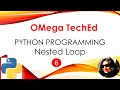 Nested loops in Python.