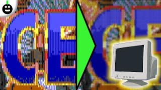 [Retro] Follow Up: EGA Dithering on CRT screens